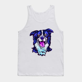 The happy Border Collie Love of My Life Tank Top